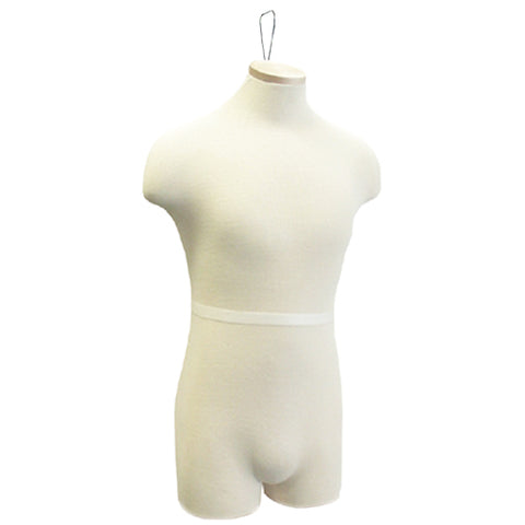 AF-253 Male Dress Form Mannequin with Hanging Wire Loop (Base Ready)