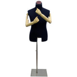 MN-204 Male Dress Form with Flexible Arms and Finger Joints