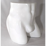 MN-374LTP-A Plastic Economy Glossy Male Buttocks Hip Torso Underwear Mannequin with Abs (LESS THAN PERFECT)