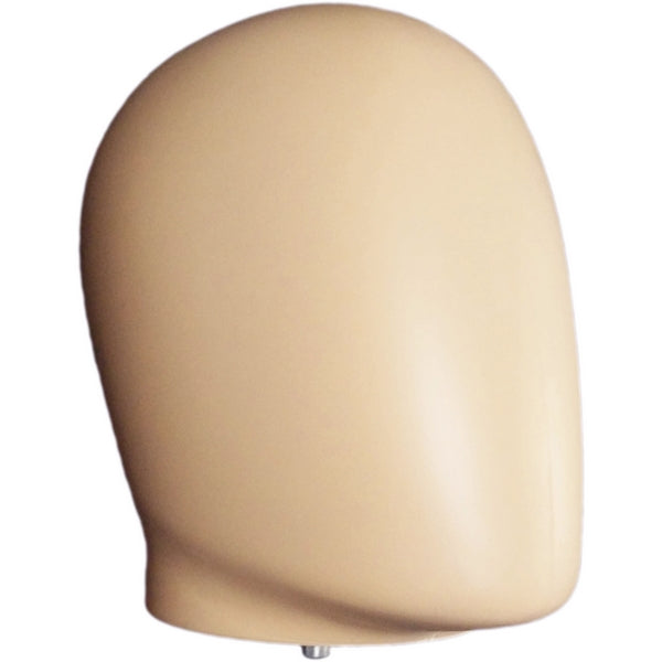 MN-EHM-LTP #C Plastic Skintone Male Egghead Attachment for Mannequins (LESS THAN PERFECT, FINAL SALE)