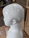 MN-534LTP #A Glossy Abstract Standing Baby Toddler Mannequin 30.5" (LESS THAN PERFECT, FINAL SALE)