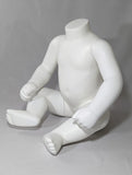 MN-SK72LTP #B Sitting Baby Headless Mannequin (Size 6m-9m) (LESS THAN PERFECT, FINAL SALE)