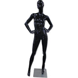 AF-188 Glossy Abstract Female Egghead Mannequin - DisplayImporter