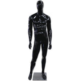 AF-192 Glossy Abstract Male Egghead Mannequin - DisplayImporter