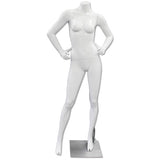 AF-197 Glossy/Matte Female Headless Mannequin - DisplayImporter