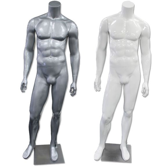 Grey Color Muscle Mannequin Headless Men Sports Model For Sale - AliExpress