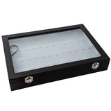 DS-090 Ring/Pendant Jewelry Display Tray with Clear Glass Top
