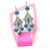 DS-101 Single Pair Geometric Frame Earrings Jewelry Display Stand