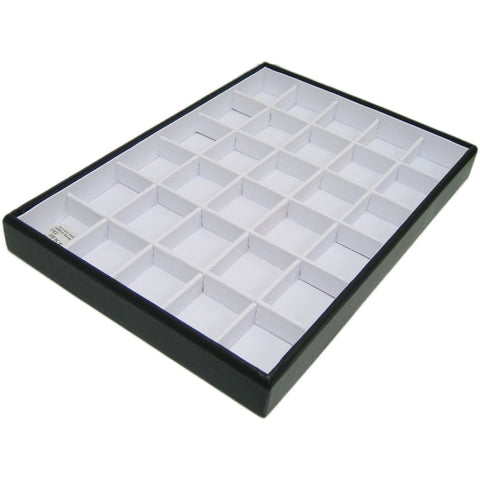 DS-139 Small Items 30 Compartments Jewelry Organizer Display Tray
