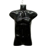MN-116 Male Injection Mold Hanging Torso Form - DisplayImporter