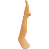 MN-189 Plastic Women's Female Thigh-High Hosiery Leg 28" w/ Optional Toe Cap Stand - DisplayImporter