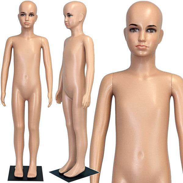 MN-240 Plastic Unisex Child Full Body Mannequin 3' 9 (FREE WIG PROMO)