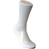 MN-289 Male Calf High Magnetic Upright Foot Sock Display with Metal Plate 13.5" - DisplayImporter