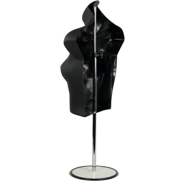 MN-247 Plastic Half Body Male Upper Torso Countertop Mannequin Form wi –  DisplayImporter