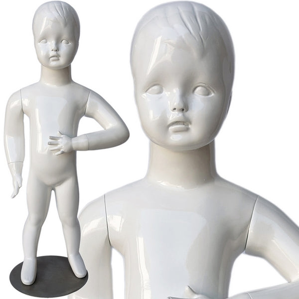 Adjustable Child Mannequin  10-Year Old Unisex Poseable Child