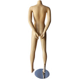 MN-F22720 Female Headless Mannequin with Arms Behind Back (Military Stand At Ease Pose) - DisplayImporter