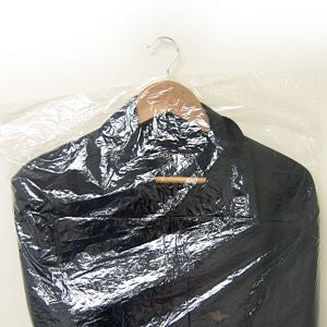 PG-080 72" L Clear Poly Garment Bags - Coat/Gown - DisplayImporter