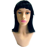 WG-045 Jet Black Straight and Blunt Cut Colette Female Wig - DisplayImporter