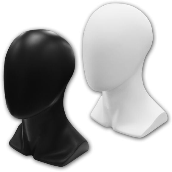 AF-121 Abstract Egghead Male Mannequin Head Form – DisplayImporter