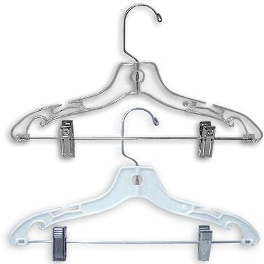 AF-176 14 Heavy Weight Suit Hangers with Pants/Skirt Clips - Pack