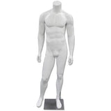 AF-200 Glossy/Matte Male Headless Mannequin - DisplayImporter
