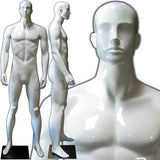 MN-333 Colorful Glossy Abstract Male Mannequin - DisplayImporter