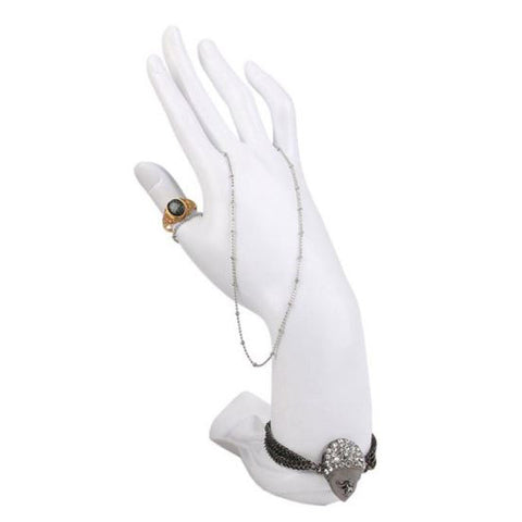 DS-018 Elegant Female Hand Up Jewelry Display For Rings, Bracelets