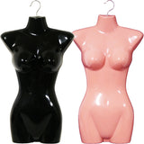 MN-011 Economy Female Injection Mold Hanging Torso Form