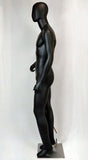 MN-379 (USED) Egghead Male Mannequin with Abstract Face, Hand in Pocket Pose (LOCAL PICKUP ONLY, FINAL SALE)