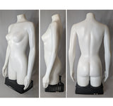 MN-SIL-L Silvestri Female White Mannequin LEFT Arm and Hand, Magnetic Shoulder Plate