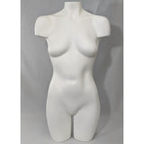 MN-SW626LTP #C Female Freestanding 3/4 Upper Body Torso Mannequin Form (LESS THAN PERFECT, FINAL SALE)