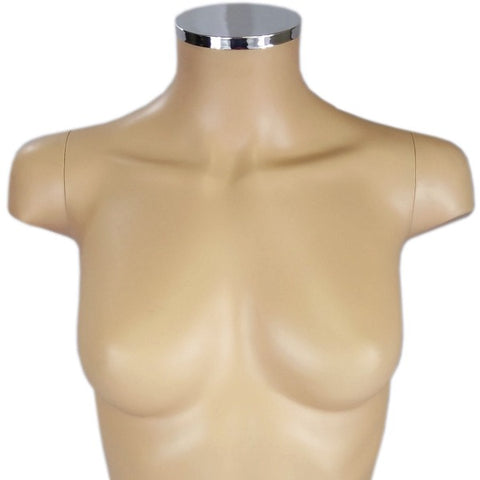 MN-SW614 Large Female 3/4 Upper Body Torso Mannequin Form with