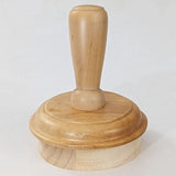 MA-043LTP Large Fairmont Slanted Finial Wood Neck Block Cap for French Dress Forms (LESS THAN PERFECT, FINAL SALE)