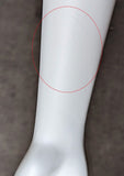 MN-SIL-R Silvestri Female White Mannequin RIGHT Arm and Hand, Magnetic Shoulder Plate (LESS THAN PERFECT, FINAL SALE)