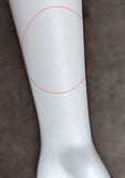 MN-SIL-L Silvestri Female White Mannequin LEFT Arm and Hand, Magnetic Shoulder Plate (LESS THAN PERFECT, FINAL SALE)