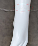 MN-SIL-R Silvestri Female White Mannequin RIGHT Arm and Hand, Magnetic Shoulder Plate (LESS THAN PERFECT, FINAL SALE)