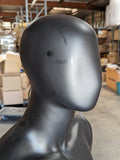 MN-379 (USED) Egghead Male Mannequin with Abstract Face, Hand in Pocket Pose (LOCAL PICKUP ONLY, FINAL SALE)