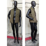MN-379 (USED) Egghead Male Mannequin with Abstract Face, Hand in Pocket Pose (LOCAL PICKUP ONLY, FINAL SALE)