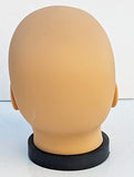 MN-S7LTP #B Plastic Female Realistic Head Attachment for Mannequins/Forms, has Pierced Ears (LESS THAN PERFECT, FINAL SALE)