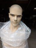 MN-M3LTP #A Euro Male Mannequin with Hyper Realistic Facial Features (LESS THAN PERFECT, FINAL SALE)