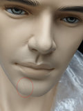 MN-M3LTP #A Euro Male Mannequin with Hyper Realistic Facial Features (LESS THAN PERFECT, FINAL SALE)