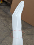 MN-SW449LTP #C Female 3/4 Upper Body Torso Mannequin Form with Arms (Base Ready) (LESS THAN PERFECT, FINAL SALE)