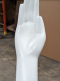 MN-SW449LTP #C Female 3/4 Upper Body Torso Mannequin Form with Arms (Base Ready) (LESS THAN PERFECT, FINAL SALE)