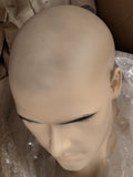 MN-M3LTP #B Euro Male Mannequin with Hyper Realistic Facial Features (LESS THAN PERFECT, FINAL SALE)