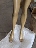 MN-139LTP #A African American Female Fashion Mannequin with Molded Hair (LESS THAN PERFECT, FINAL SALE)