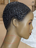 MN-139LTP #A African American Female Fashion Mannequin with Molded Hair (LESS THAN PERFECT, FINAL SALE)