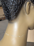 MN-139LTP #A African American Female Fashion Mannequin with Molded Hair (LESS THAN PERFECT, FINAL SALE)