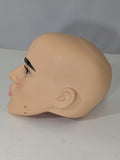 MN-598LTP #B Male Plastic Realistic Face Mannequin Head Wig Hat Display (LESS THAN PERFECT, FINAL SALE)