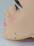 MN-598LTP #B Male Plastic Realistic Face Mannequin Head Wig Hat Display (LESS THAN PERFECT, FINAL SALE)