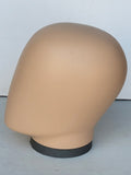 MN-EHM-LTP #A Plastic Skintone Male Egghead Attachment for Mannequins (LESS THAN PERFECT, FINAL SALE)